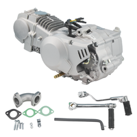 Ensemble moteur YX125 125cc 4 temps refroidi par air, 4 vitesses, démarrage au kick, pour Pit Bike, Dirt Bike, ATV, Quad, échantillon disponible