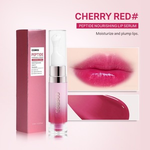 Suero de labios rosa de alta calidad al por mayor, potenciador de volumen de cristal brillante, aceite labial líquido para maquillaje, etiquetado personalizado - Product Image 3