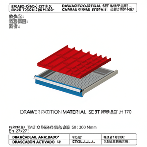 ชุดวัสดุกั้นลิ้นชัก Fami ความสูงด้านหน้า 50 300 มม. Eh 27x27 - Product Image 3