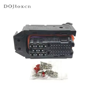 <span class=keywords><strong>1</strong></span> Juego de conector ECU de 40 81 pines 1928404375 1928404498 enchufe eléctrico hembra con arnés de PIN completo Pigtail para Bosch - Product Image 5