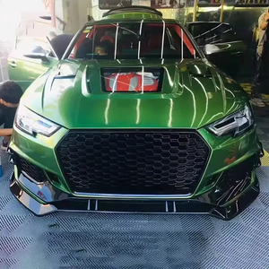 Ensemble de pare-chocs avant et arrière pour <span class=keywords><strong>Audi</strong></span> A4 <span class=keywords><strong>S4</strong></span> B9, mise à niveau style RS4, kits carrosserie complets avec calandre pour <span class=keywords><strong>Audi</strong></span> A4 <span class=keywords><strong>S4</strong></span> B9 2017 2018 <span class=keywords><strong>2019</strong></span> - Product Image 4