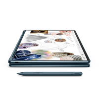 Ordinateur portable puissant Ienovo Yoga Book 9i 14 pouces avec écran tactile OLED 2,8K, double écran, processeur Ultra 9 285H, 32 Go de RAM, 1 To de SSD, idéal pour les créateurs