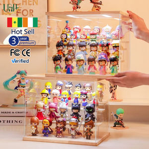 Boîte aveugle boîte de <span class=keywords><strong>rangement</strong></span> boîte de <span class=keywords><strong>rangement</strong></span> de jouets portable avec éclairage <span class=keywords><strong>Lego</strong></span> <span class=keywords><strong>rangement</strong></span> anti-poussière vitrine portable - Product Image 6