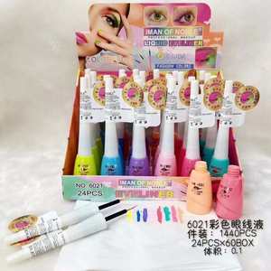 อายไลเนอร์แต่งหน้าแบบน้ำ17สี,อายไลเนอร์สีนีออนกันน้ำป้ายโลโก้แบบกำหนดเอง - Product Image 2