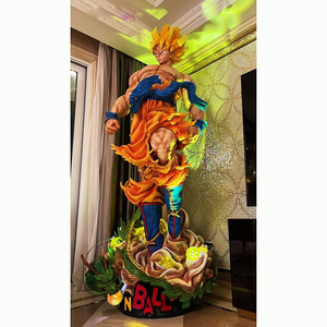 Escultura <span class=keywords><strong>de</strong></span> resina <span class=keywords><strong>de</strong></span> Goku Super Saiyan a escala 1:1, estatua <span class=keywords><strong>de</strong></span> cuerpo completo <span class=keywords><strong>de</strong></span> anime <span class=keywords><strong>de</strong></span> Dragón con base <span class=keywords><strong>de</strong></span> dragón verde y bola <span class=keywords><strong>de</strong></span> cristal para exhibición. - Product Image 2