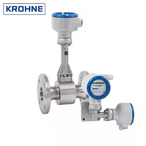 เครื่องวัดการไหลแบบวอร์เท็กซ์ Krohne Optiswirl4200 รุ่น 11020 สำหรับไอน้ำ ก๊าซ และของเหลว พร้อมระบบชดเชยอุณหภูมิและความดัน - Product Image 4
