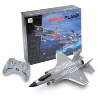 Avion de chasse électrique F-35 RC, planeur jouet 2,4 GHz 4 canaux FX9635 EPP, avion télécommandé sans balais pour débutants