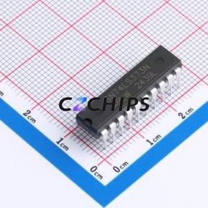 สลักชิปวงจรรวมแบบจุ่ม-20 SN74LS373N ดั้งเดิมและใหม่เอี่ยม - Product Image 1