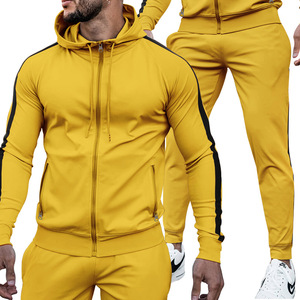 Completo Sportivo da <span class=keywords><strong>Uomo</strong></span> Personalizzato in Maglia di Spandex/Cotone Tinta Unita ad Asciugatura Rapida per Palestra, Fitness, Basket e Jogging - Product Image 4