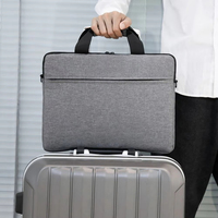 Sac d'Ordinateur Portable Bandoulière 13 14 15.6 17 Pouces, Pochette pour Ordinateur Portable, Porte-Documents, Étui Ultra Mince pour Ordinateur