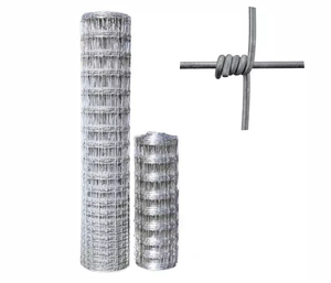 Valla para ganado galvanizada en caliente con estructura de hierro, paneles de bajo mantenimiento a prueba de ovejas y cabras, con rejilla de orificios cuadrados - Product Image 2