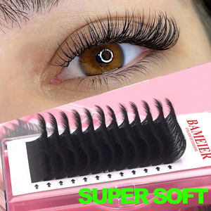 Bandeja de Extensiones de Pestañas de Seda de Terciopelo Mega Volumen, Súper Mate, Fácil de Aplicar, Extensiones de Pestañas de Visón Sintético - Product Image 6