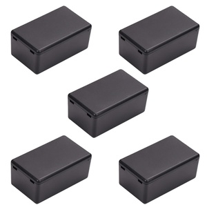 AIsmartlink ABS Black Electronic Junction Box Plastic Enclosure Project Box for Electronic Projects ESP32 Black Case