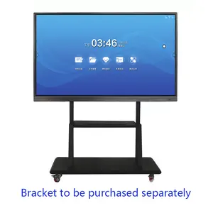 55 Inch 2160p Touch OPS LCD Interactive Flat-Panel Displays Equipment Smart Digital Whiteboard For Teaching And Office