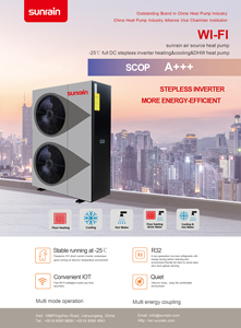 Bomba de Calor Aire-Agua A+++ R32 de 6/10/14/18/24kW con Control Wifi, Calefacción, Refrigeración y ACS, Pompa Di Calore R32 - Product Image 5