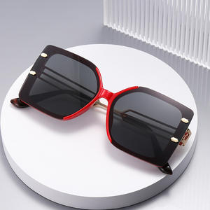 Lunettes de soleil de cyclisme pour hommes en gros, légères, protection UV400, verres en PC, monture semi-cerclée - Product Image 5