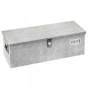 FERVI-Caja de aluminio 0382/02 760x335x250mm - EAN 8012667263690 CAJAS DE HERRAMIENTAS Y CONTENEDORES DE METAL - Product Image 1