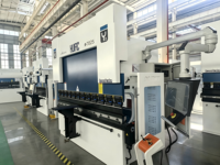 Prensa Plegadora Síncrona Totalmente Eléctrica CNC PBA-70T/2500, Controlador DE-15, 6+1 Ejes, Motor Totalmente Automático para Plegado de Chapa Metálica