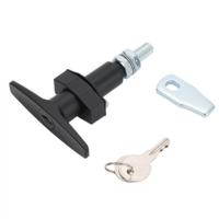 Alliage de zinc MS309 poignée en T robuste loquet de Compression loquet rotatif serrure de sécurité pour Machine à vide
