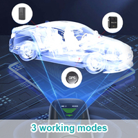 Détecteur de caméra cachée multifonction, signal RF 2G, traceur GPS, alarme antivol, mini scanner portable pour voiture, garantie 1 an
