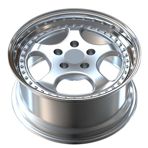 2 pièces de jantes de voiture à lèvre profonde polie, 24 pouces, 5x114.3 5x120, en alliage forgé, 2 pièces, pour <span class=keywords><strong>Nissan</strong></span> <span class=keywords><strong>Qashqai</strong></span> - Product Image 3