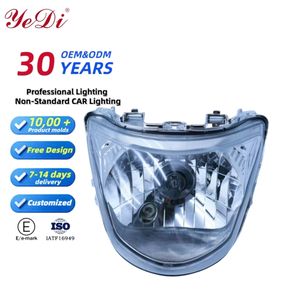 Lampu Depan Sepeda Motor Suzuki Merk Yedi BARU, Model Halogen 10201000243 untuk Retrofit/Peningkatan - Product Image 1