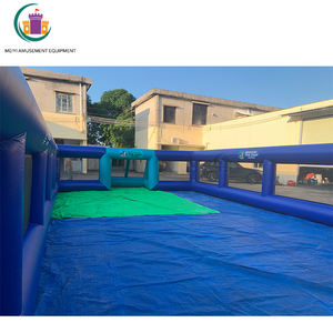 Customized Commercial PVC Outdoor Soccer <strong>Field</strong> <strong>Inflatable</strong> <strong>Football</strong> <strong>Field</strong> with <strong>Soap</strong> <strong>Football</strong> Pitch for Sports Games - Product Image 6