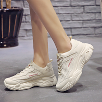 Chaussures de sport plates respirantes à coupe basse pour femmes en gros – Baskets de course pour dames