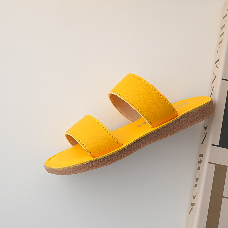 Custom Logo Children Slippers Girls Summer Beach Slides Sandals Kids Slippers Sandals
