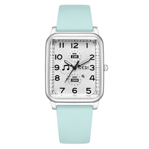 นาฬิกาควอตซ์กันน้ำสำหรับผู้หญิงนักเรียนสีลูกกวาดนาฬิกากันน้ำ - Product Image 5