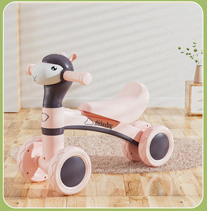 Nuovo a Gas Power Skating <span class=keywords><strong>bici</strong></span> antirollio scorrevole <span class=keywords><strong>cavalcabile</strong></span> in plastica a quattro ruote Twisted Bike per bambini di 1-3 anni - Product Image 4