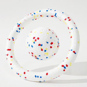 Dog toys, durable chew sticks, large puppy chew toys, odorless and non-toxic popcorn chew toys, <b>popping</b> ball. - Product Image 2
