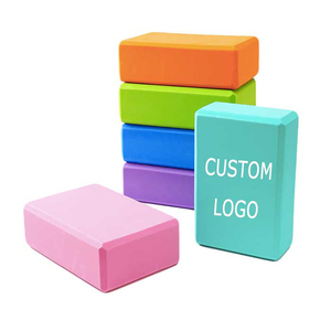 Bloc de yoga en mousse EVA léger et durable de 200 g avec logo personnalisé, blocs de fitness en mousse de yoga haute densité - Product Image 2