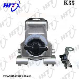 K33 NAGOY יהלומי Big Black רכב נייד אנטנת Bracket הרכבה דלת Hatchback עם SO239 מחבר, 2 ציר mounts מתכוונן