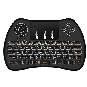 Soyeer H9 Plus Backlit 2.4G Wireless Mini Keyboard Udara Mouse untuk Android, Keyboard Lengkap dan TV Remote