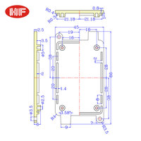 Boîtier d'instrument électronique Carte de circuit imprimé personnalisée Nouveau boîtier de jonction en plastique industriel électrique ABS pour PCB