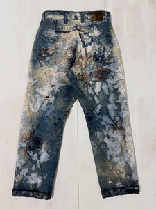 Jeans en denim pour hommes 2026 HaiYao de haute qualité, personnalisés, fortement vieillis, réparés, style Boro Sashiko Kapital, OEM ODM, High Street Hiphop - Product Image 1