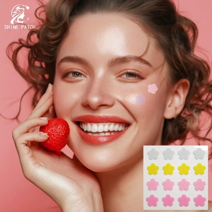 Patchs Hydrocolloïdes Bio aux Herbes pour l'Acné, Guérison Instantanée, Dissimulants, 4 Couleurs, Motif Floral, Végétaliens, Non Testés sur les Animaux, Pour Tous Types de Peau - Product Image 5