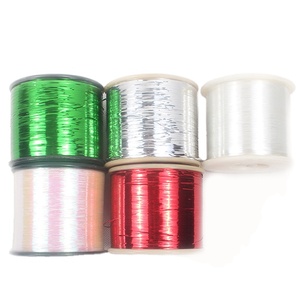 Suzhou Huicai Textiles <strong>Yarn</strong> Factory Direct Sale Gold Silver <strong>Red</strong> Copper Colorful 100% Polyester Lurex <strong>Yarn</strong> <strong>M</strong>-<strong>Type</strong> <strong>Metallic</strong> <strong>Yarn</strong>