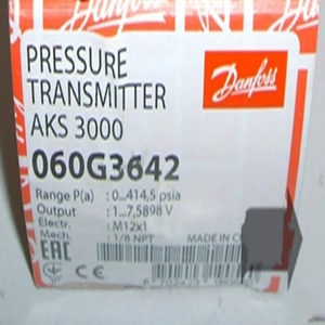 Transmisor de Presión Danfoss AKS 3000 060G3642 Disponible en Stock - Product Image 1