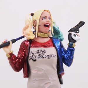 Belle fille de Anime X Task Force <span class=keywords><strong>Suicide</strong></span> <span class=keywords><strong>Squad</strong></span> 7 pouces PVC modèle poupée <span class=keywords><strong>Harley</strong></span> <span class=keywords><strong>Quinn</strong></span> the Clown Girl nouveau combiné vocal - Product Image 2