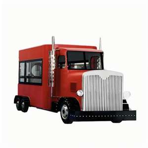 แท่นวางสัมปทานสำหรับงานหนัก-รถบรรทุกอาหารพร้อมหม้อทอดและเตาย่างเบอร์เกอร์สำหรับงานแสดงสินค้าร้านอาหารเคลื่อนที่สมบูรณ์ - Product Image 3