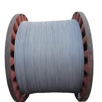 Câble ACSR, conducteur en aluminium torsadé, renforcé d'acier, haute tension 35 kV, courant nominal 16 A