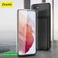 Étui de batterie pour Samsung Galaxy S21 Plus, S21 Ultra, S21+, chargeur de batterie pour Samsung Galaxy S21, coque de batterie externe