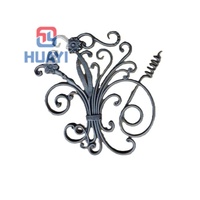 Diseños de Patrones Florales en Hierro Forjado, Ecológicos, Duraderos y Modernos, Superficie Antióxido, Resistentes al Agua, Colores Personalizados para