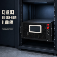 Plateforme de test CDU en ligne 6U 12KW pour la simulation de charge thermique GPU haute densité et la validation de la refroidissement liquide en laboratoire