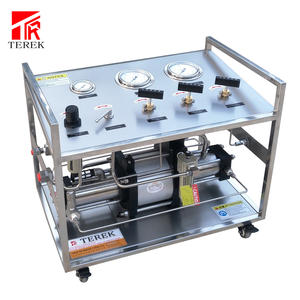 Pompe de transfert d'azote à <span class=keywords><strong>double</strong></span> action TEREK GU-GTC, à commande pneumatique, haute performance, avec châssis en acier inoxydable - Product Image 5