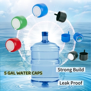 Offre Directe – Bouchons Plats Personnalisés en PE de 45 mm, Anti-déversement, Réutilisables et Écologiques pour Bouteilles d'Eau Purifiée - Product Image 2