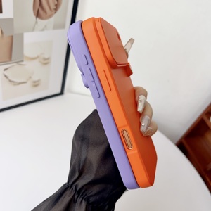 Nuova <span class=keywords><strong>Cover</strong></span> Posteriore Antiurto Morbida con Protezione Lente Fotocamera per <span class=keywords><strong>iPhone</strong></span> 17 16 15 14 13 12 11 Pro Max XR SE - Product Image 5