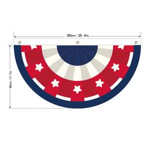 Drapeaux en polyester personnalisés avec logo, bannières en forme de demi-cercle, accessoires d'affichage pour la promotion - Product Image 2